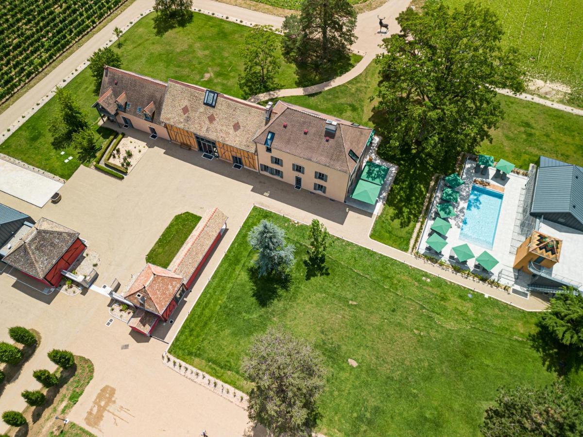 Hameau Des 40 Arpents Hotel Gergy Exterior foto